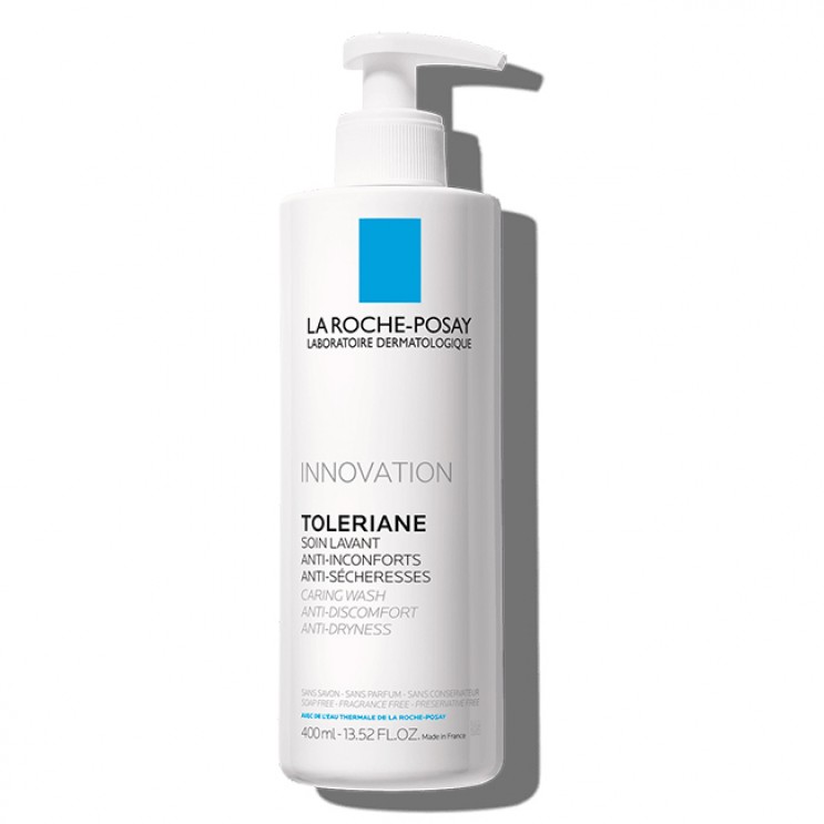 La Roche Posay Toleriane Caring Wash Καθαρισμός Προσώπου για την Ευαίσθητη Επιδερμίδα, 400ml ΦΡΟΝΤΙΔΑ ΠΡΟΣΩΠΟΥ