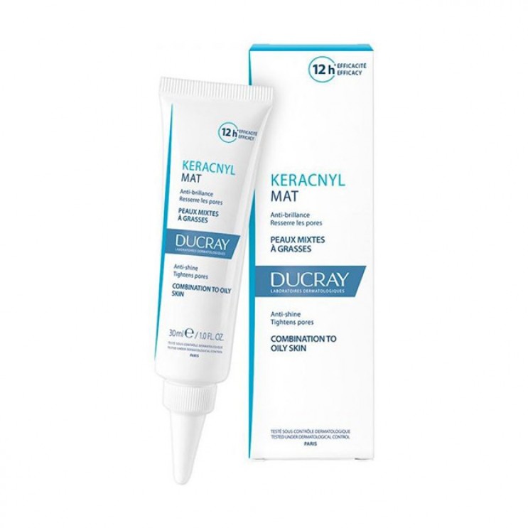 Ducray Keracnyl Gel Mat 30ml | Ενυδατική Κρέμα για Ματ Αποτέλεσμα για Μεικτό, Λιπαρό Δέρμα με Ατέλειες   ΦΡΟΝΤΙΔΑ ΠΡΟΣΩΠΟΥ