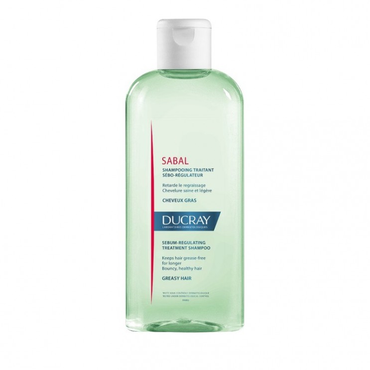 Ducray Sabal Shampoo 200ml | Σμηγματορυθμιστικό Σαμπουάν Αγωγής για Λιπαρά Μαλλιά  ΦΡΟΝΤΙΔΑ ΜΑΛΛΙΩΝ