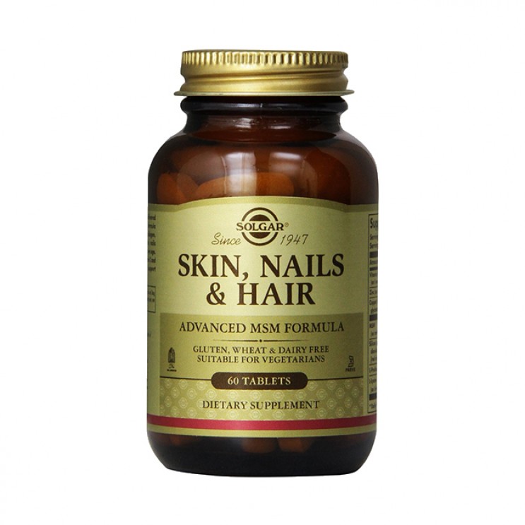 Solgar Skin Nails and Hair Formula 60tabs | Συμπλήρωμα Διατροφής για Υγιή Μαλλιά, Δέρμα, Νύχια 	 ΦΡΟΝΤΙΔΑ ΜΑΛΛΙΩΝ