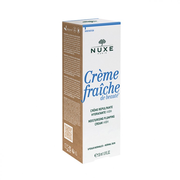 Nuxe Creme Fraiche De Beaute Moisturising Plumping Cream 30ml | 48ωρη Ενυδατική Κρέμα Επαναπύκνωσης 