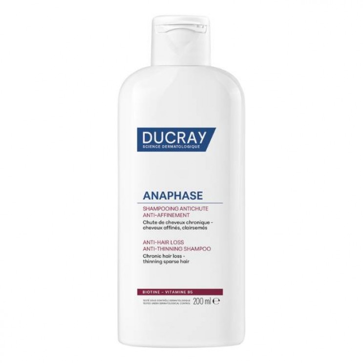 Ducray Anaphase+ Shampoo Antichute & Anti-Affinement  200ml | Δυναμωτικό Σαμπουάν κατά της Χρόνιας Τριχόπτωσης