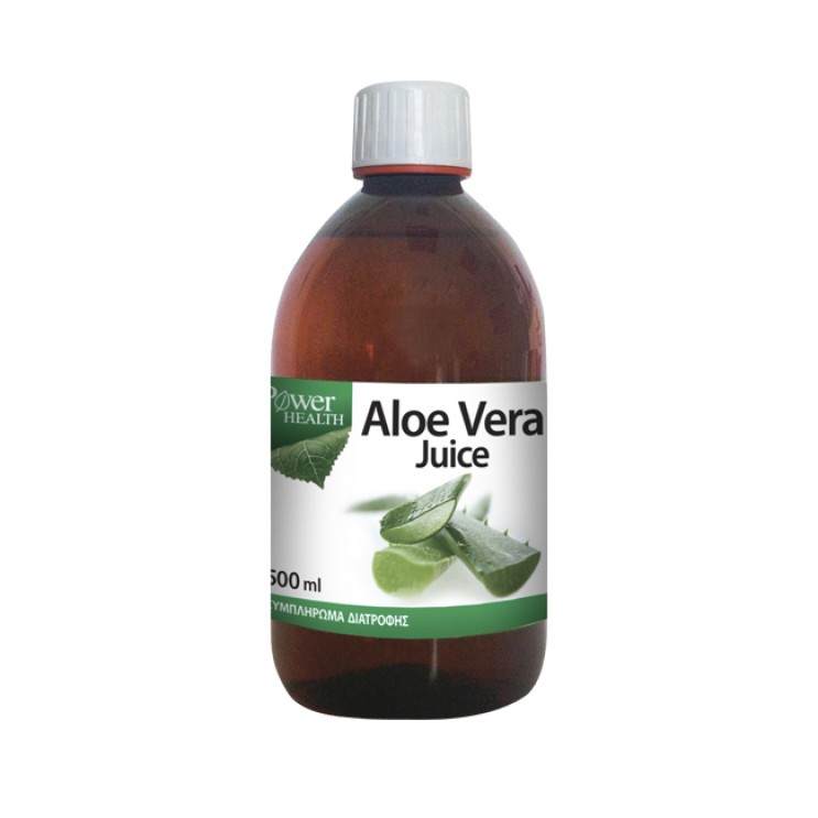 Power Health Aloe Vera Juice 500ml | Αντιοξειδωτικός Χυμός Αλόης Υψηλής Καθαρότητας