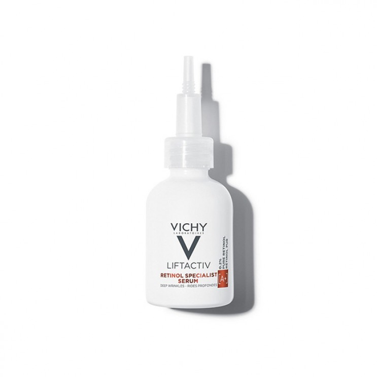 Vichy Liftactiv Retinol Specialist Deep Wrinkles Serum Night A+ 30ml |  Αντιγηραντικός Ορός Προσώπου Νύχτας με Ρετινόλη
