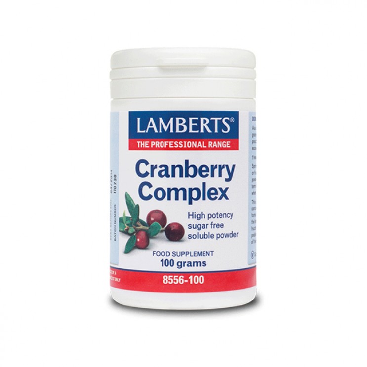 Lamberts Cranberry Complex Powder 100gr | Συμπλήρωμα Διατροφής Cranberry σε Σκόνη  ΦΥΤΙΚΑ & ΒΟΤΑΝΑ