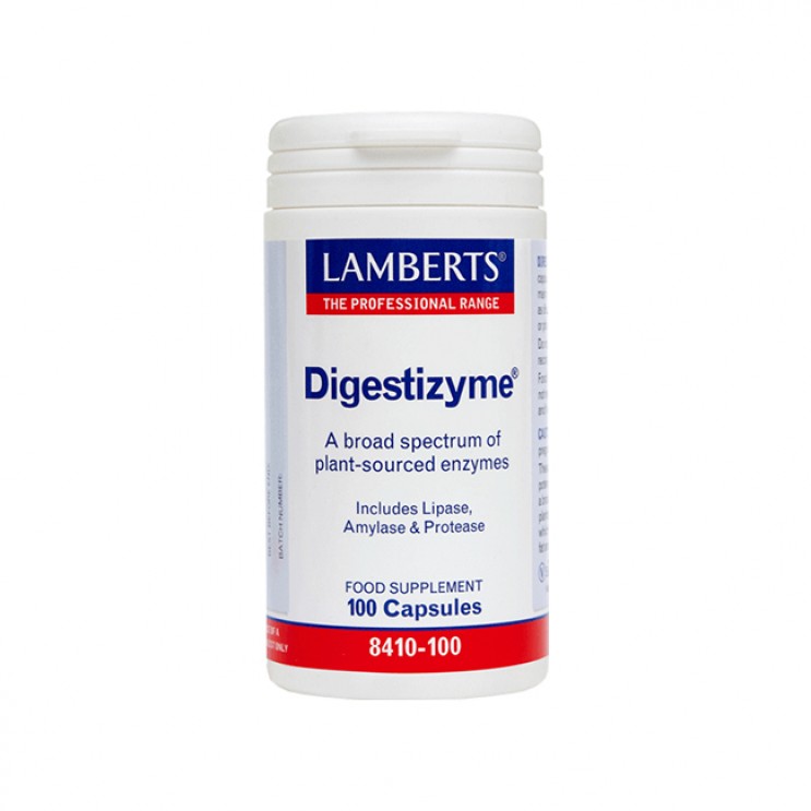 Lamberts Digestizyme 100caps | Φυτικά Πεπτικά 'Ενζυμα ΦΑΡΜΑΚΕΙΟ