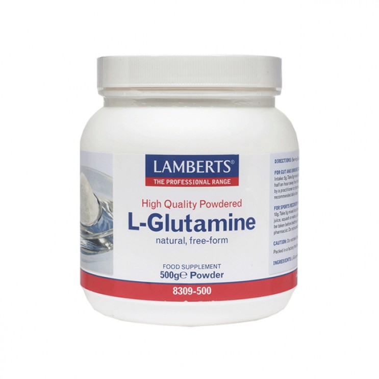 Lamberts L-Glutamine Powder 500gr | Συμπλήρωμα Γλουταμίνης σε Σκόνη ΔΗΜΟΦΙΛΕΣΤΕΡΑ