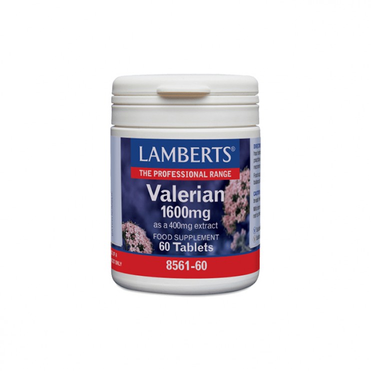 Lamberts Valerian 1600mg 60tabs | Συμπλήρωμα Βαλεριάνας για τον Ύπνο ΦΥΤΙΚΑ & ΒΟΤΑΝΑ