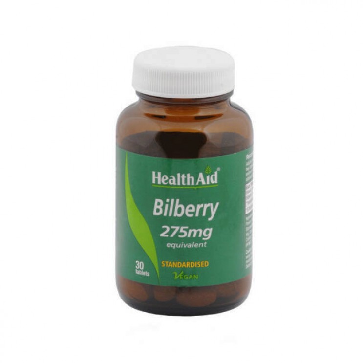 Health Aid Bilberry 275mg 30tabs | Συμπλήρωμα Διατροφής με Τιτλοδοτημένο Εκχύλισμα Μύρτιλου Ιδανικό για την Όραση  ΦΥΤΙΚΑ & ΒΟΤΑΝΑ