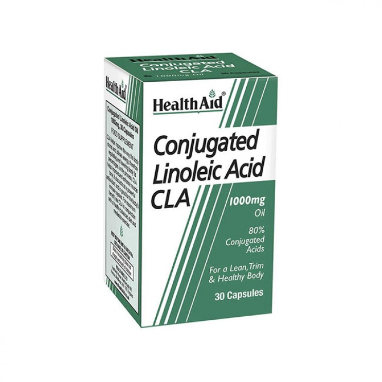 Health Aid Conjugated Linoleic Acid Cla 30caps | Συμπλήρωμα Διατροφής με Συζευγμένο Λινολεϊκό Οξύ για Καύση Λίπους & Αύξηση Μυϊκής Μάζας με Αντιοξειδωτικές Ιδιότητες  ΑΔΥΝΑΤΙΣΜΑ