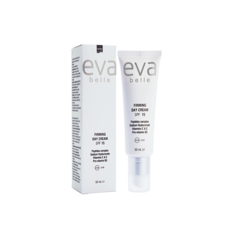 Intermed Eva Belle Firming Day Cream  SPF15 50ml | Αντιρυτιδική Κρέμα Ημέρας με Αντηλιακή Προστασία SPF15 ΦΡΟΝΤΙΔΑ ΠΡΟΣΩΠΟΥ