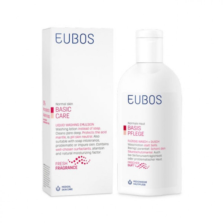 Eubos Basic Care Liquid Red 200ml |Υγρό Καθαρισμού Προσώπου και Σώματος ΦΡΟΝΤΙΔΑ ΠΡΟΣΩΠΟΥ