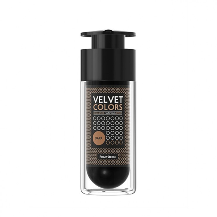 Frezyderm Velvet Colors Dark 30ml | Ματ Make up σε Σκούρα Απόχρωση