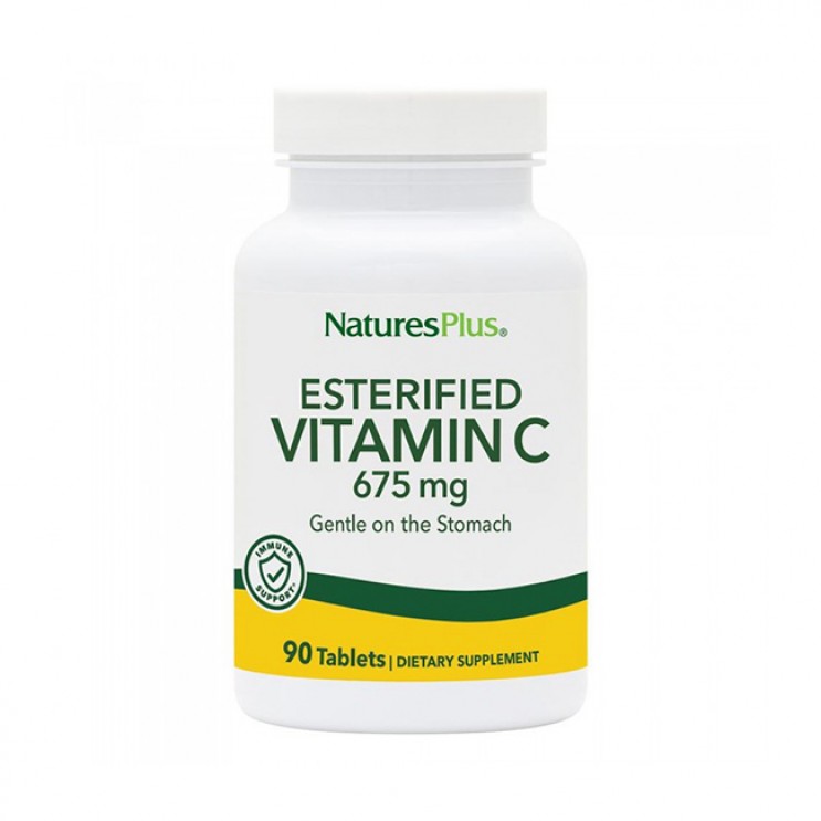 Nature's Plus Esterified Vitamin C 90tabs |  Εστεροποιημένη Βιταμίνη C ΒΙΤΑΜΙΝΕΣ