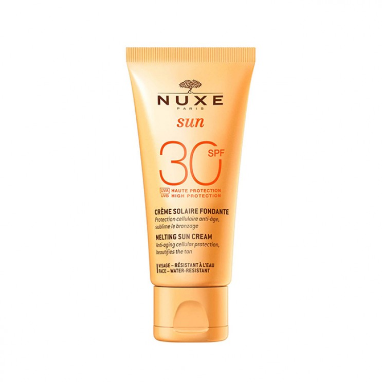 Nuxe Sun Melting Cream SPF30 50ml | Αντιηλιακή Κρέμα Προσώπου με Αντιγηραντική Δράση ΦΡΟΝΤΙΔΑ ΠΡΟΣΩΠΟΥ