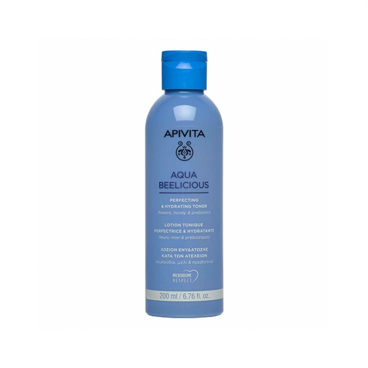 Apivita Aqua Beelicious  Perfecting & Hydrating Toner 200ml | Λοσιόν Ενυδάτωσης κατά των Ατελειών 