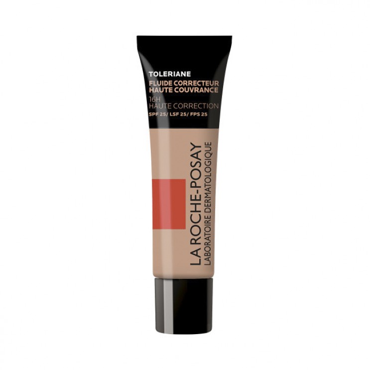 La Roche Posay Toleriane Full Coverage Corrective Fluid Foundation Spf25 No.13 30ml| Λεπτόρρευστο Foundation για Άμεση, Πολύ Υψηλή Κάλυψη που Διαρκεί 
