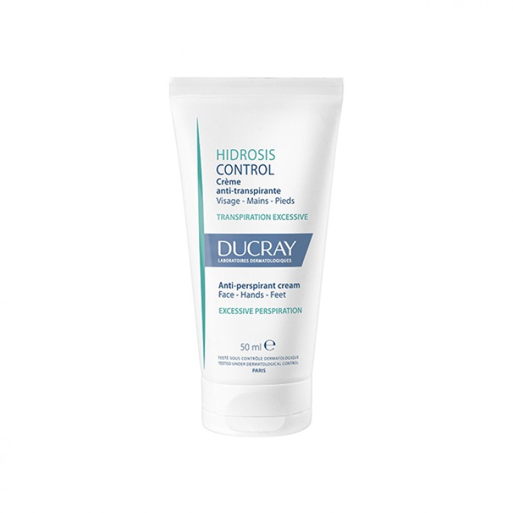 Ducray Hidrosis Creme Multizone 50ml | Κρέμα κατά της Εφίδρωσης για Πρόσωπο, Χέρια & Πόδια 