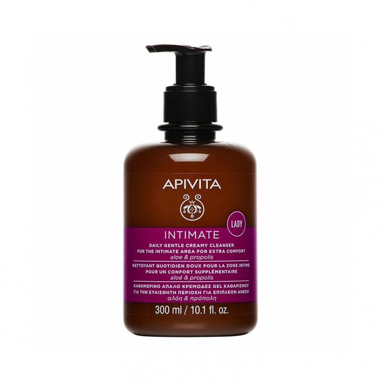 Apivita Intimate Care Lady 300ml | Απαλό Υγρό Καθαρισμού για Την Ευαίσθητη Περιοχή με Αλόη & Πρόπολη  ΥΓΙΕΙΝΗ