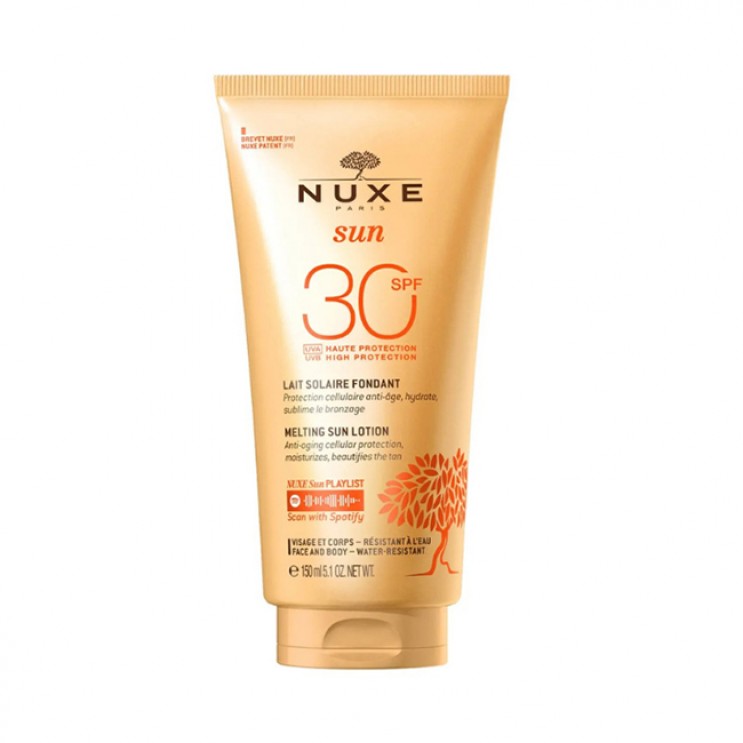 Nuxe Sun Melting Sun Lotion SPF30 150ml | Αντηλιακό Γαλάκτωμα για Πρόσωπο & Σώμα ΦΡΟΝΤΙΔΑ ΠΡΟΣΩΠΟΥ