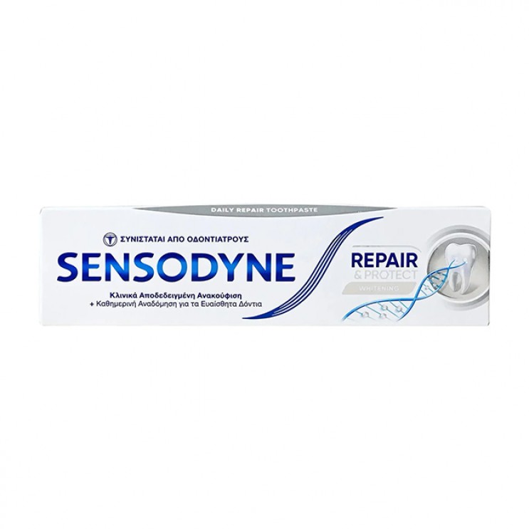 Sensodyne Repair & Protect Whitening Toothpaste 75ml | Οδοντόκρεμα για Αποκατάσταση της Λευκότητας των Δοντιών