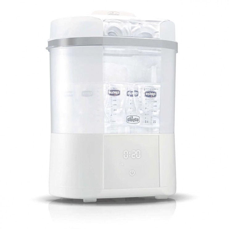 Chicco 2in1 Steriliser & Dryer 1τμχ | Ψηφιακός Αποστειρωτής και Στεγνωτήρας με Φίλτρο