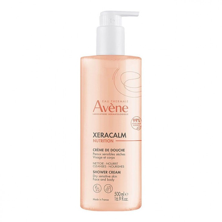 Avene Xeracalm Nutrition Creme De Douche 500ml | Κρεμοντούς Καθαρισμού & Ενυδάτωσης για Πρόσωπο & Σώμα