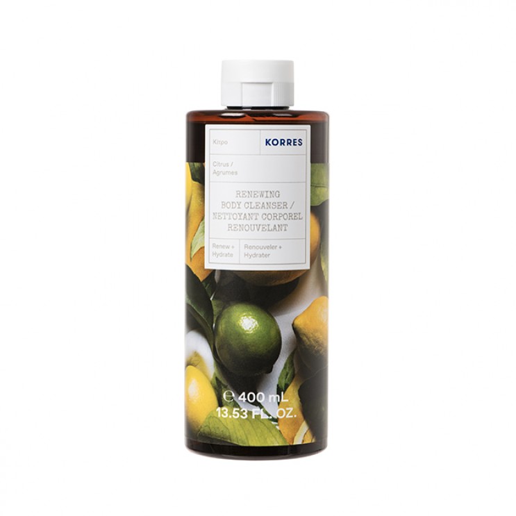 Korres Body Cleanser Citrus 400ml | Αφρόλουτρο με Άρωμα Κίτρο ΦΡΟΝΤΙΔΑ ΓΙΑ ΤΟ ΣΩΜΑ