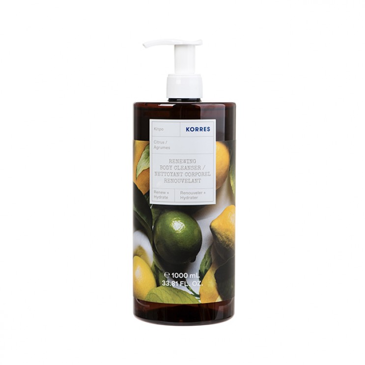 Korres Body Cleanser Citrus 1lt | Αφρόλουτρο με Άρωμα Κίτρο ΦΡΟΝΤΙΔΑ ΓΙΑ ΤΟ ΣΩΜΑ
