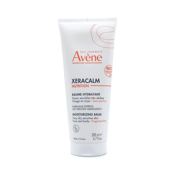 Avene Xeracalm Nutrition Baume Hydratant 200ml | Ενυδατικό & Καταπραϋντικό Βάλσαμο για Πρόσωπο & Σώμα