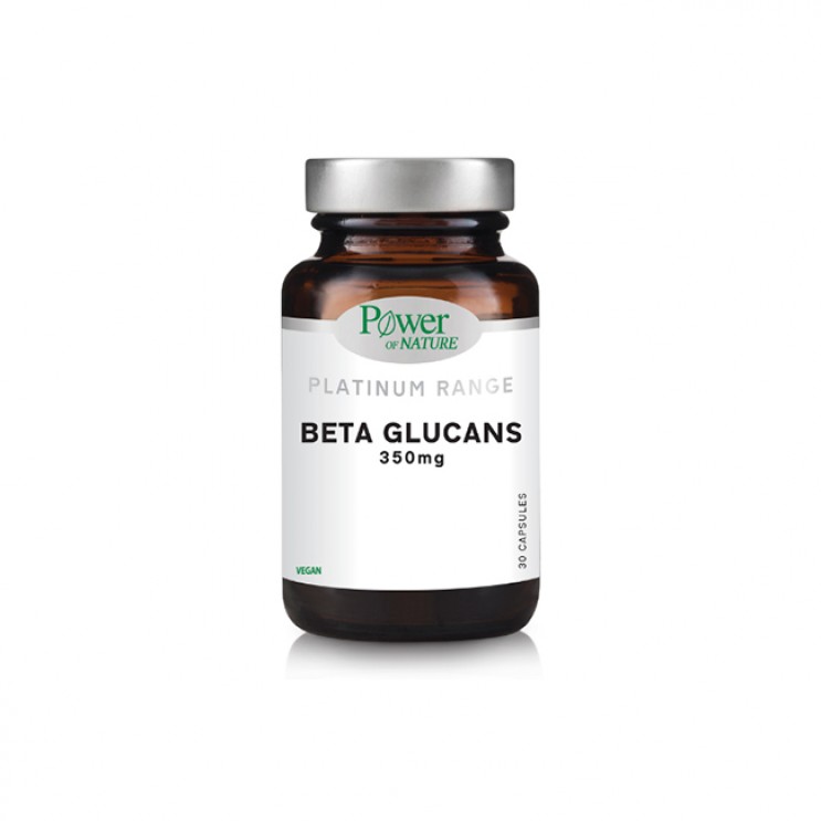 Power Health Platinum Range Beta Glucans 30caps | Συμπλήρωμα Διατροφής με Β-γλυκάνες 350mg από Μαγιά