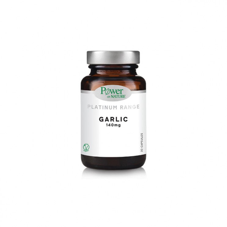 Power Health Platinum Range Garlic 140mg 30caps | Συμπλήρωμα Διατροφής με Εκχύλισμα Σκόρδου 