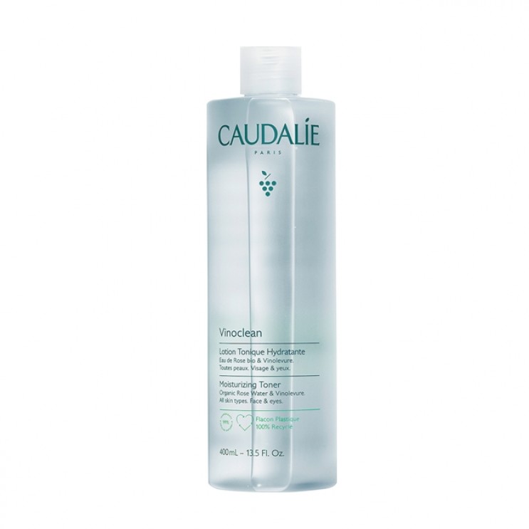Caudalie Vinoclean Moisturizing Toner 400ml | Ενυδατική & Τονωτική Λοσιόν Προσώπου & Ματιών  ΦΡΟΝΤΙΔΑ ΠΡΟΣΩΠΟΥ