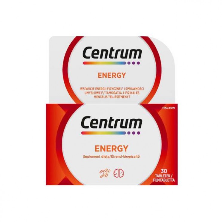 Centrum Energy 30tabs | Πολυβιταμίνη για Ενέργεια και Πνευματική Απόδοση  ΒΙΤΑΜΙΝΕΣ