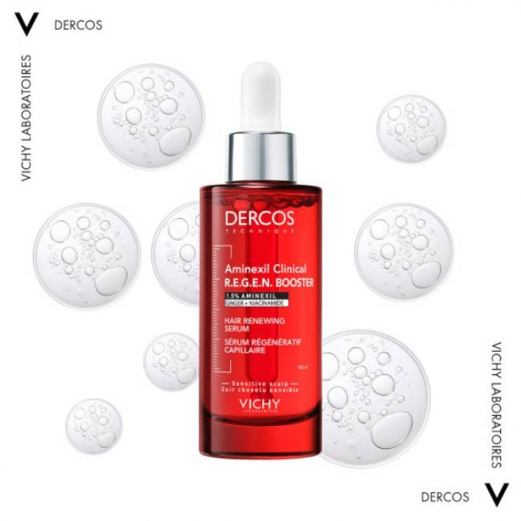 Vichy Dercos Aminexil Clinical R.E.G.E.N. BOOSTER 90ml | Ορός Αναπλήρωσης Μαλλιών Ενάντια στη Τριχόπτωση
