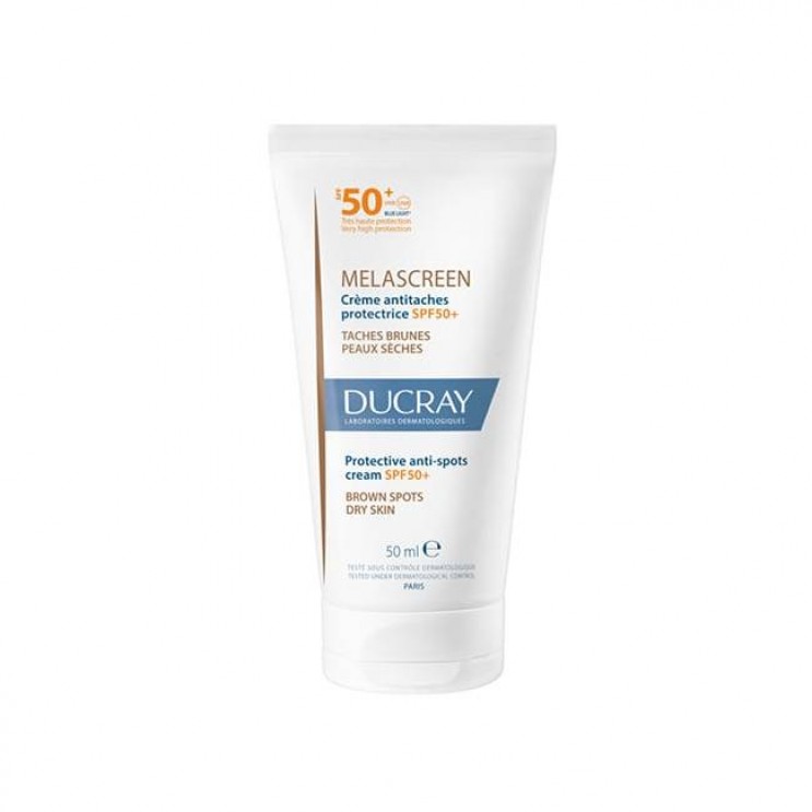 Ducray Melascreen Creme Anti-Taches SPF50 50ml | Αντηλιακή Κρέμα Προσώπου για Ξηρό Δέρμα με Δυσχρωμίες ΦΡΟΝΤΙΔΑ ΠΡΟΣΩΠΟΥ