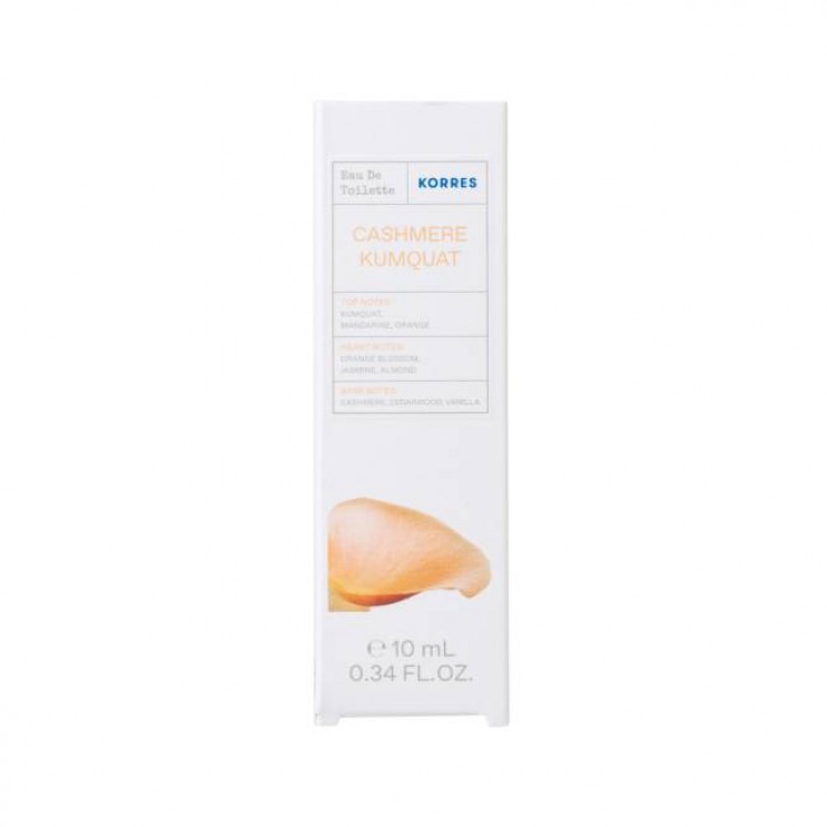 Korres Cashmere Kumquat Eau de Toilette 10ml | Γυναικείο Άρωμα ΦΡΟΝΤΙΔΑ ΓΙΑ ΤΟ ΣΩΜΑ
