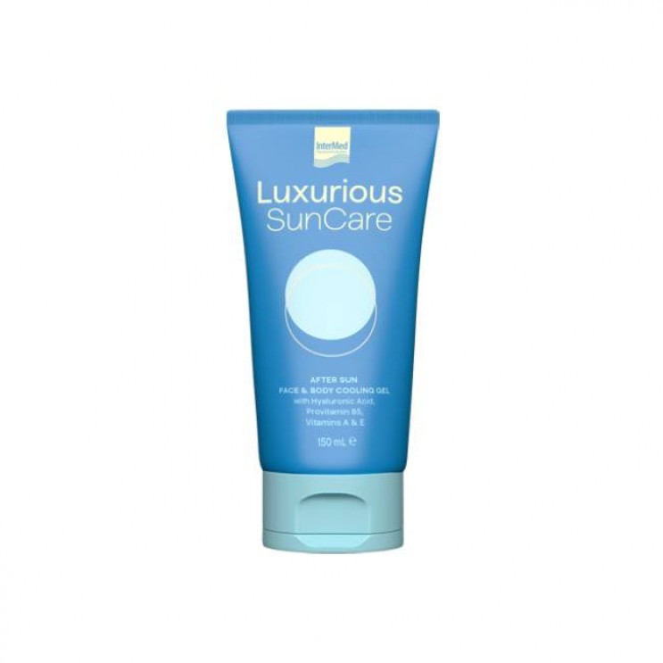 Intermed Luxurious Sun Care After Sun Cooling Gel Face & Body 150ml | Καταπραϋντικό και Ενυδατικό gel για Μετά την Έκθεση στον Ήλιο