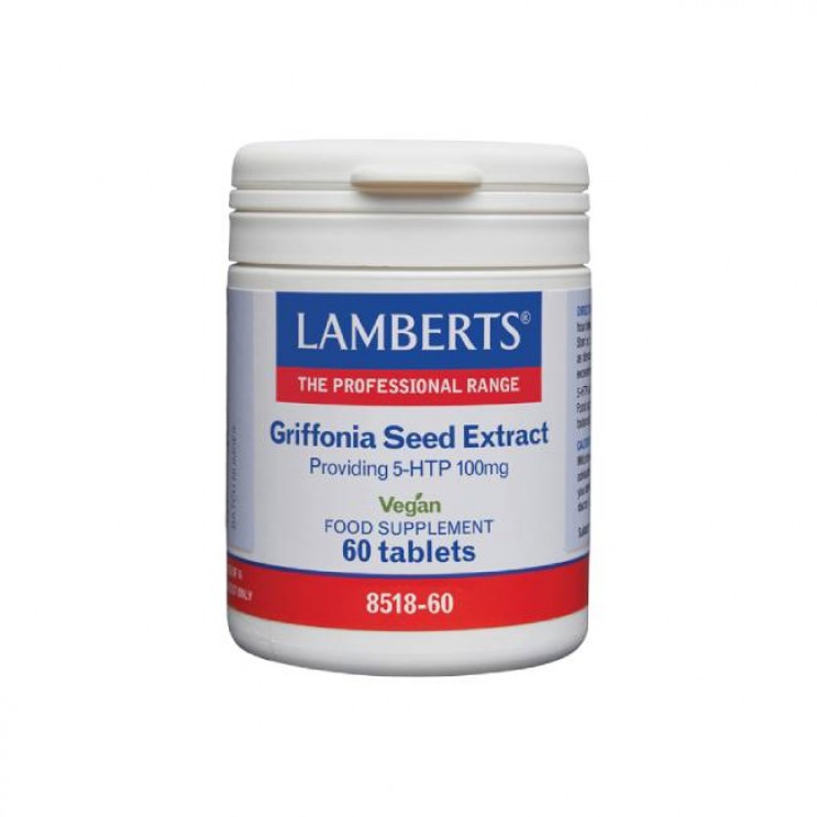Lamberts Griffonia Seed Extract 60tabs | Συμπλήρωμα Διατροφής για την Ρύθμιση της Σεροτονίνης