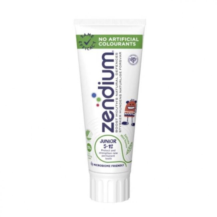 Zendium Glazuur Protect Junior 75ml | Παιδική Οδοντόκρεμα 5-12 ετών Στοματική Υγιεινή