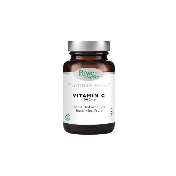 Power Health Vitamin C 1000mg 30tabs | Συμπλήρωμα Διατροφής με Βιταμίνη C και Βιοφλαβονοειδή