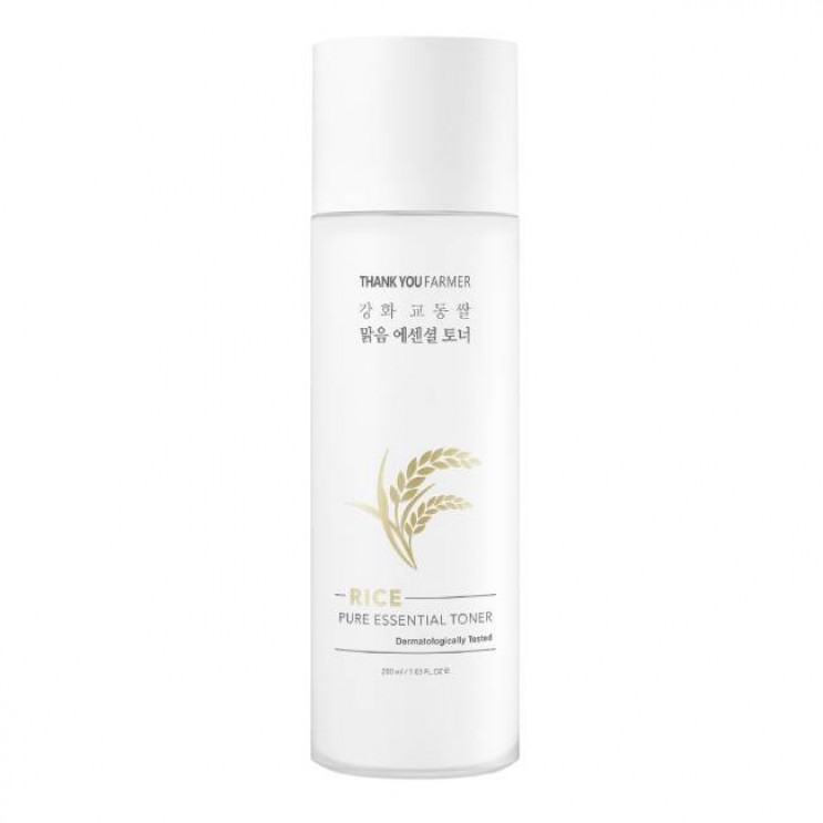 Thank You Farmer Rice Pure Rice Pure Essential Toner 200ml | Τονωτική Λοσιόν Προσώπου