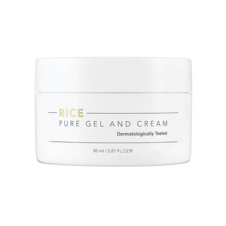 Thank You Farmer Rice Pure Gel and Cream 80ml | Θρεπτική Κρέμα Προσώπου Εκχύλισμα Ρυζιού 