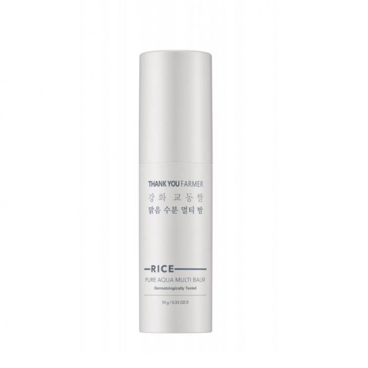 Thank You Farmer Rice Pure Aqua Multi Balm 10gr |  Ενυδατικό Πολυχρηστικό Balm