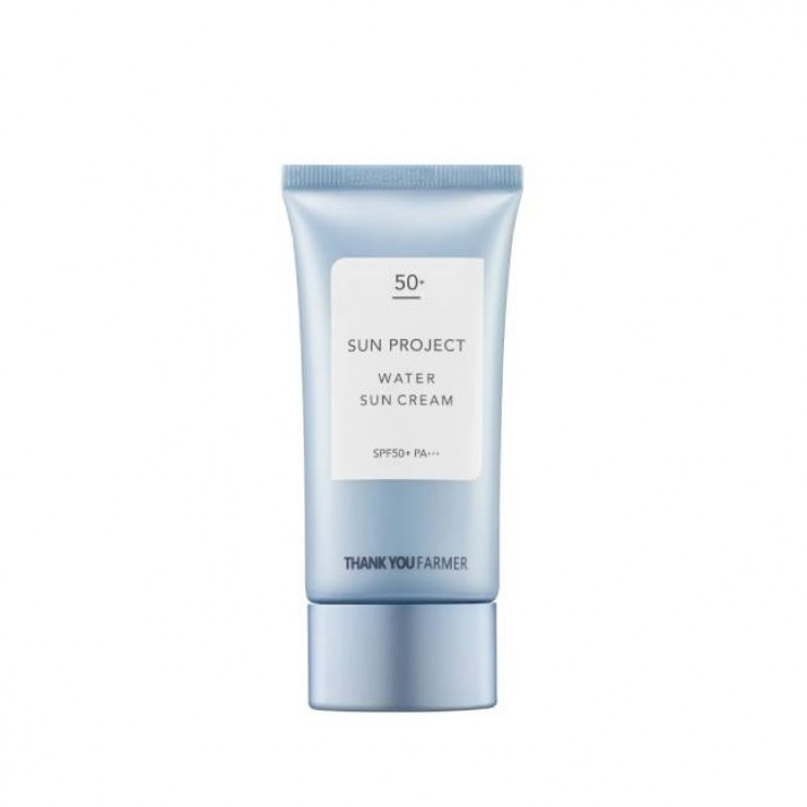 Thank You Farmer Sun Project Water Sun Cream SPF50+ PA+++ 50ml | Ενυδατική Αντιηλιακή Κρέμα Προσώπου για Ξηρή Επιδερμίδα