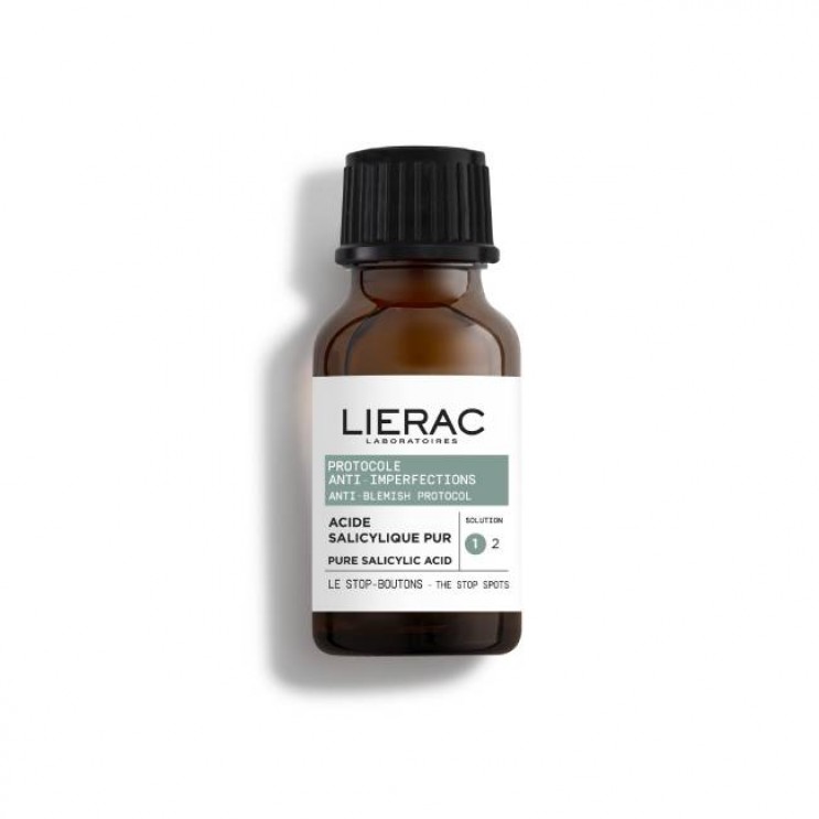 Lierac Protocol Anti-Blemish, Anti Imperfections, The Stop Spots 15ml | Πρωτόκολλο Κατά των Ατελειών με Σαλικυλικό Οξύ