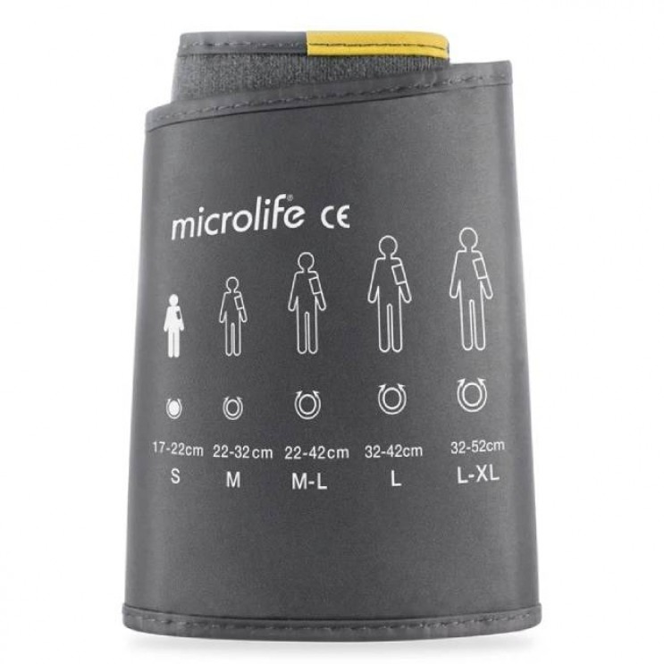 Microlife Conical Wide Range Soft Cuff for Uper Arm M-L, 22-42 cm 1τμχ | Περιχειρίδα Μπράτσου Πιεσόμετρου Ενηλίκων