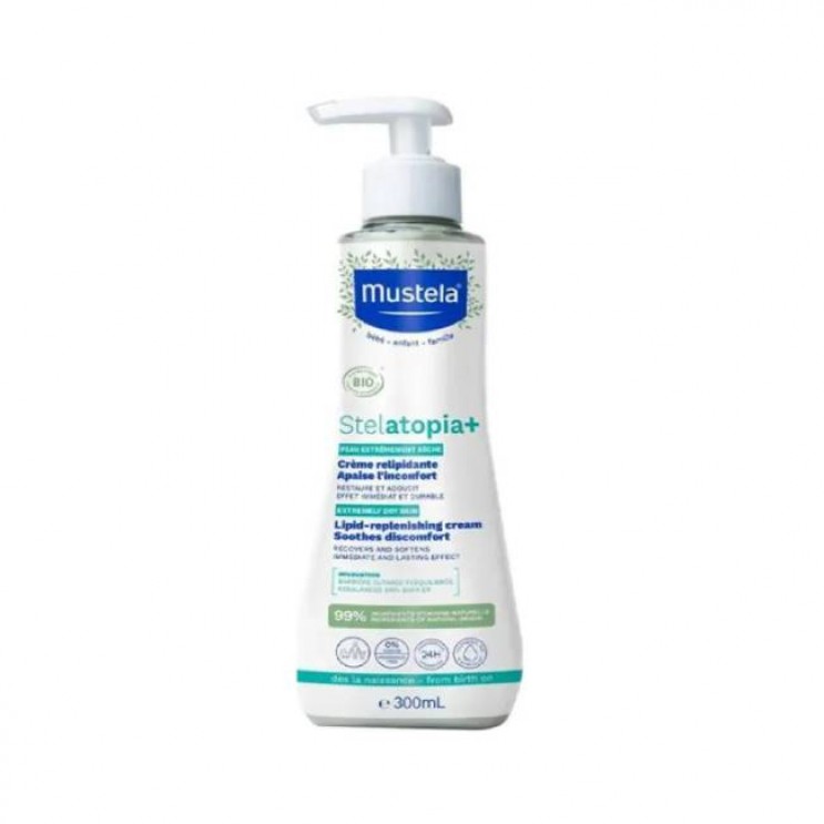 Mustela Stelatopia+  Lipid-Replenishing Cream 150ml | Κρέμα Αναπλήρωσης Λιπιδίων για Ατοπικό Δέρμα