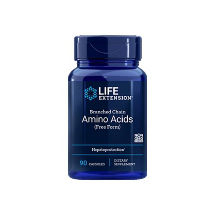 Life Extension Branched Chain Amino Acids, 90caps | Συμπλήρωμα Διατροφής με Αμινοξέα για την Αθλητική Απόδοση