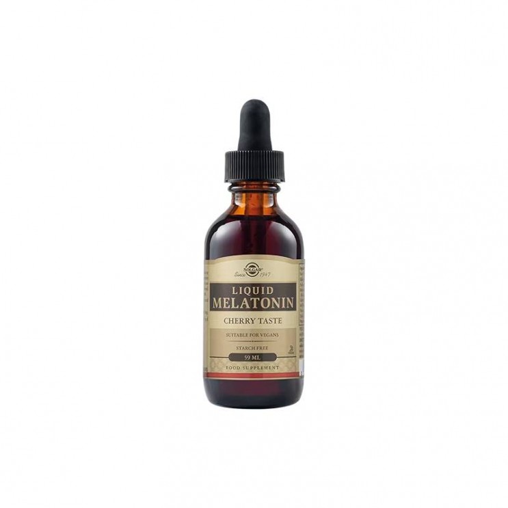 Solgar Melatonin 1.6mg Liquid 59.1ml |  Συμπλήρωμα Διατροφής Μελατονίνης 